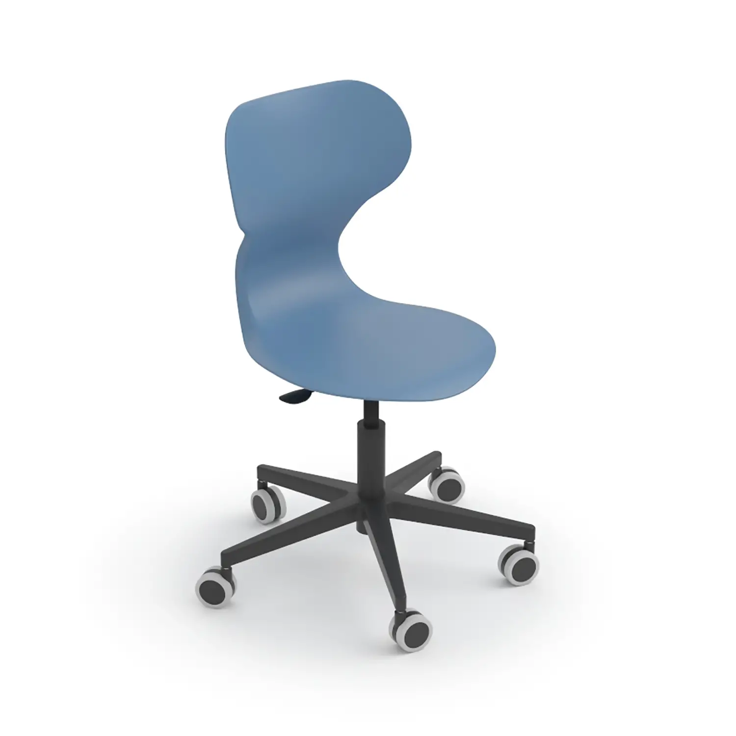 Sedia Mia Lift Regolabile Mis. 4-5-6 - Blu Grigio Per Ambienti Scolastici Innovativi - Arredo scuola dell'obbligo