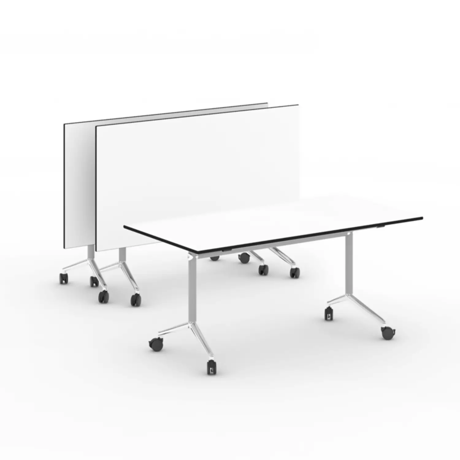 Tavolo Ripiegabile Alufloop Cm.70x139 Per Ambienti Scolastici Innovativi - Arredo scuola dell'obbligo