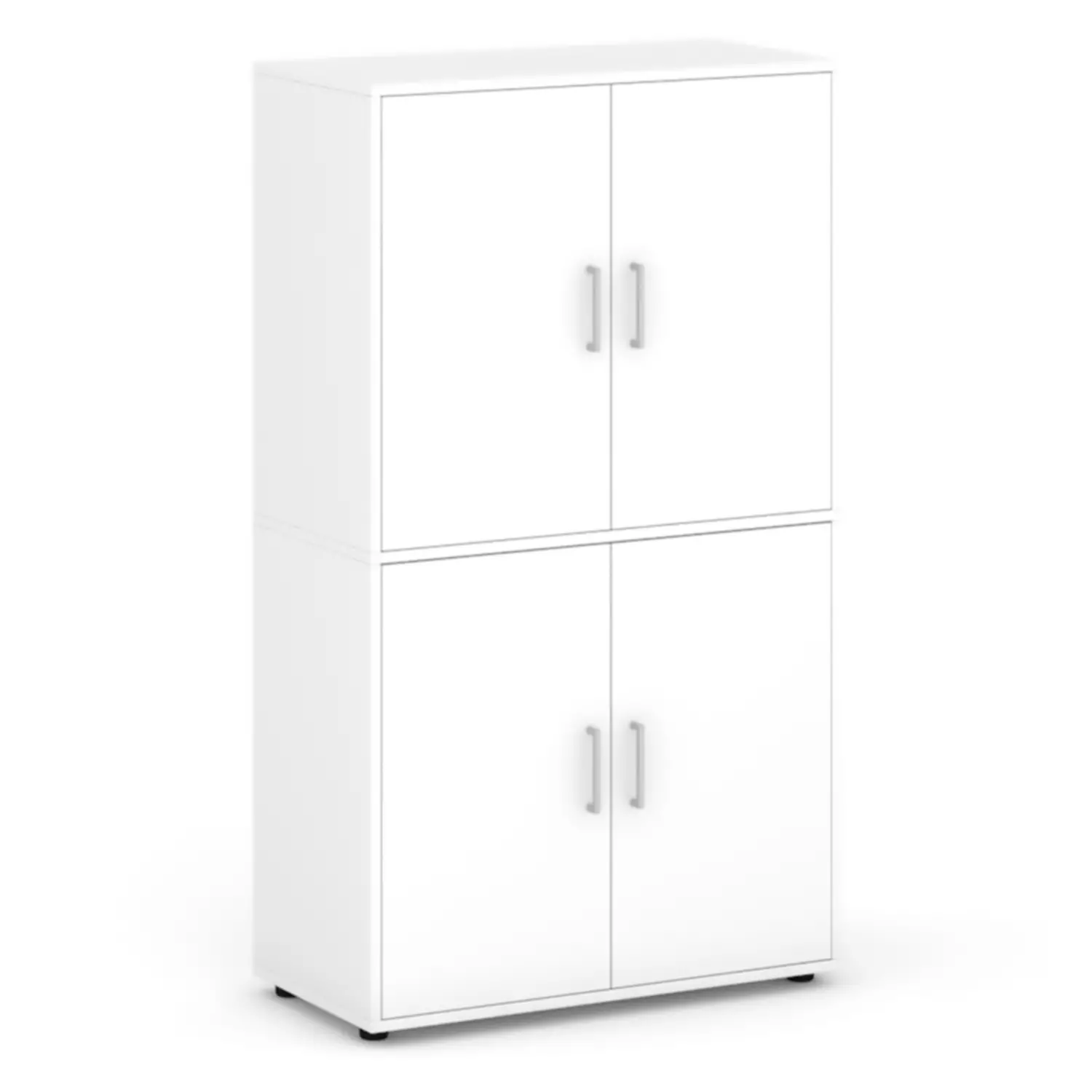 MOBILE VICTORY CON 4 ANTE BIANCHE H 158 CM. - Arredo scuola dell'obbligo