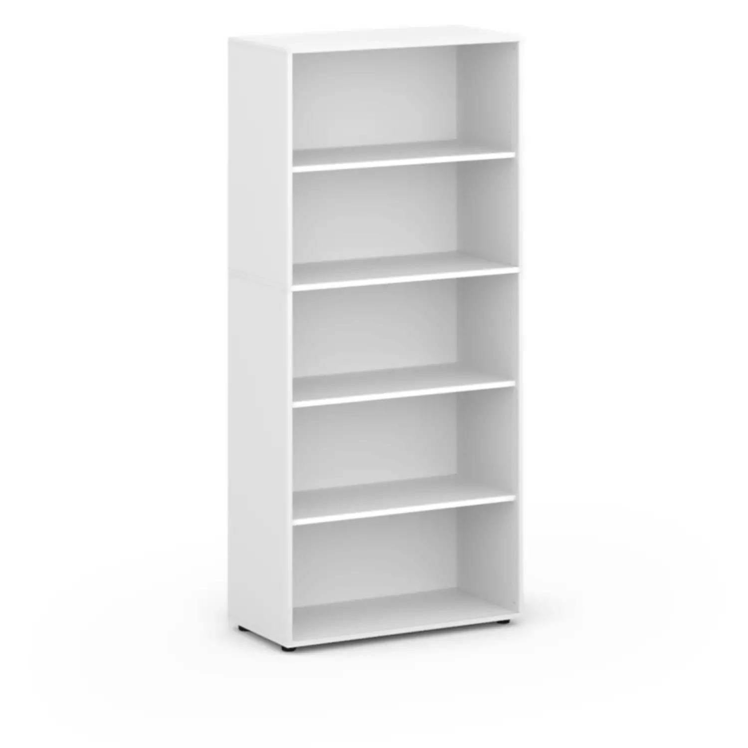 Mobile a Giorno Victory H 196 cm – Libreria Scolastica Bianca con Ripiani Regolabili per Scuole - Arredo scuola dell'obbligo