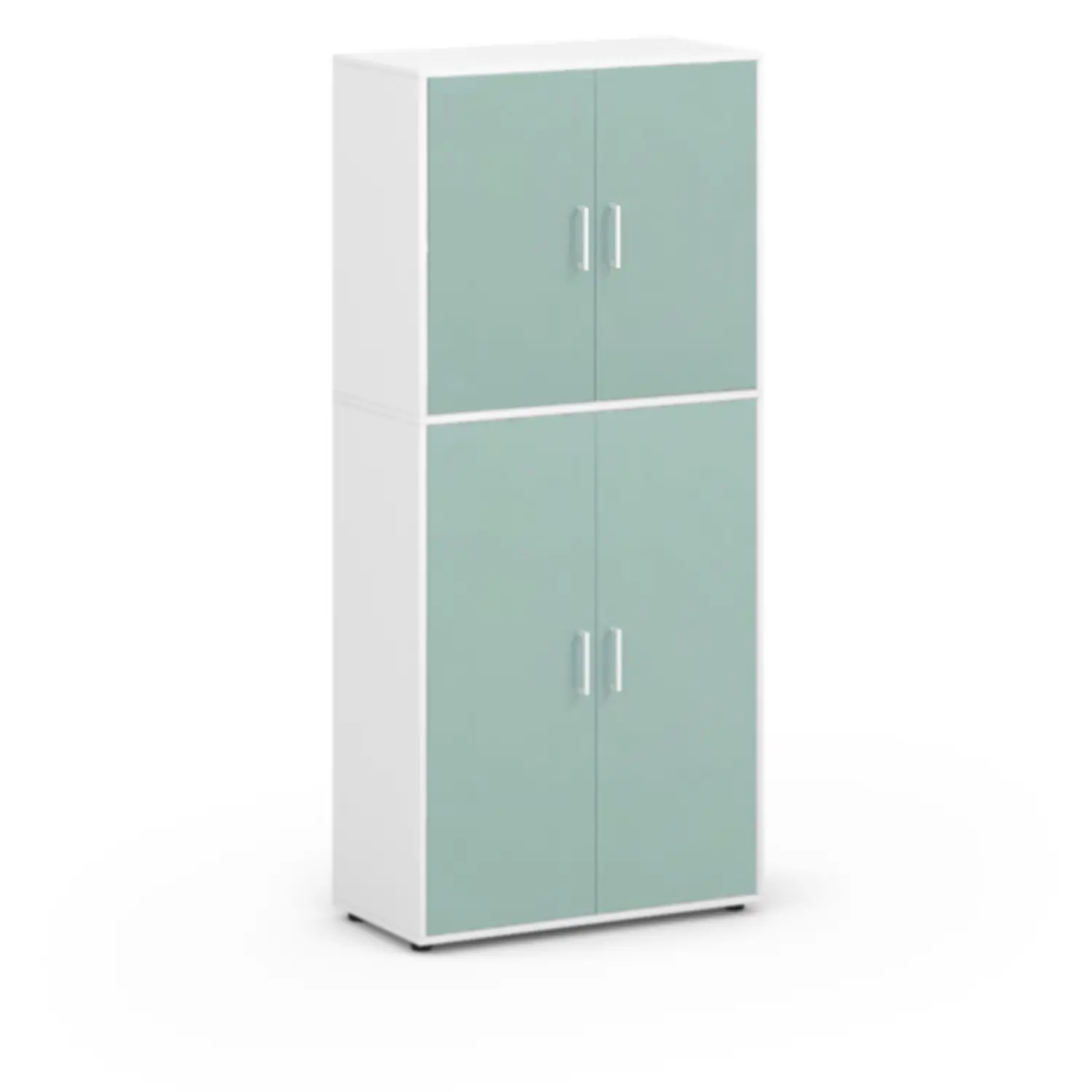 MOBILE VICTORY CON 4 ANTE SALVIA H 196 CM. - Arredo scuola dell'obbligo