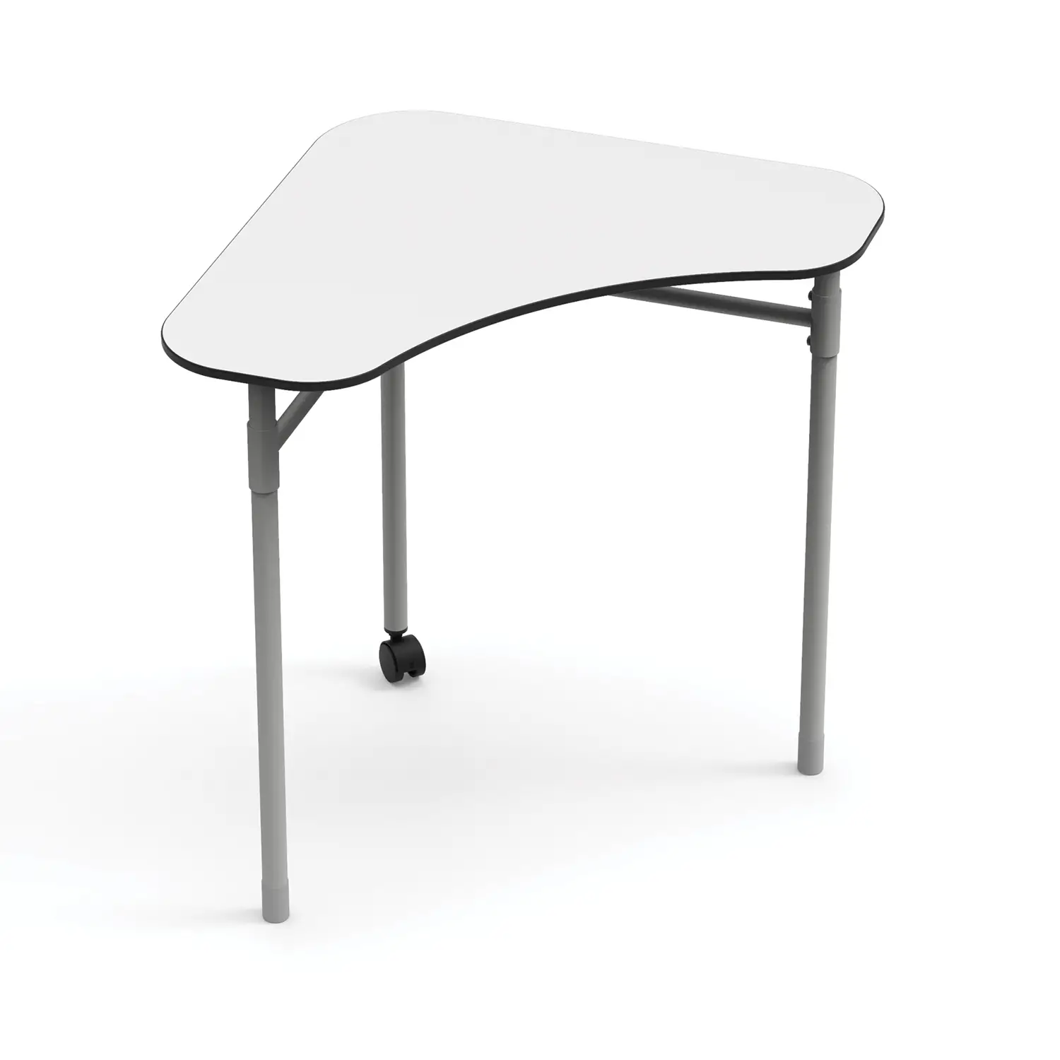 Banco Triangolare Desk21 Regolabile in Altezza 70-82 cm – Banco Scolastico Ergonomico - Arredo serie Aula 3.0