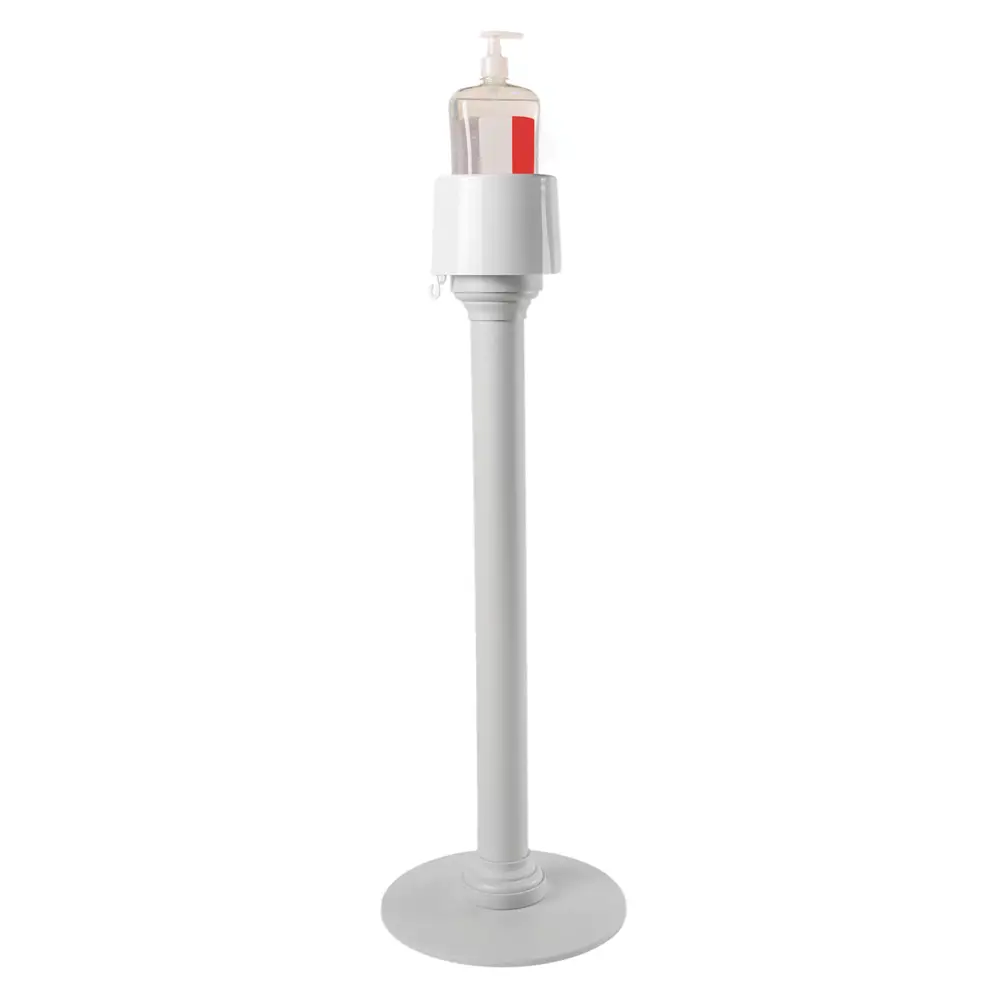 Colonnina per Gel Igienizzante Adulti Altezza 86 cm. Grigio - Igiene e Pulizia