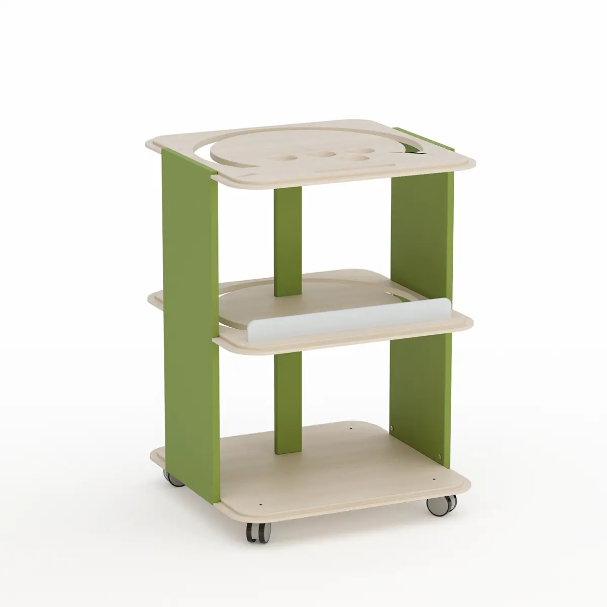 Carrello Scuola Infanzia Kubò - Conforme CAM - Arredo Nido e Infanzia