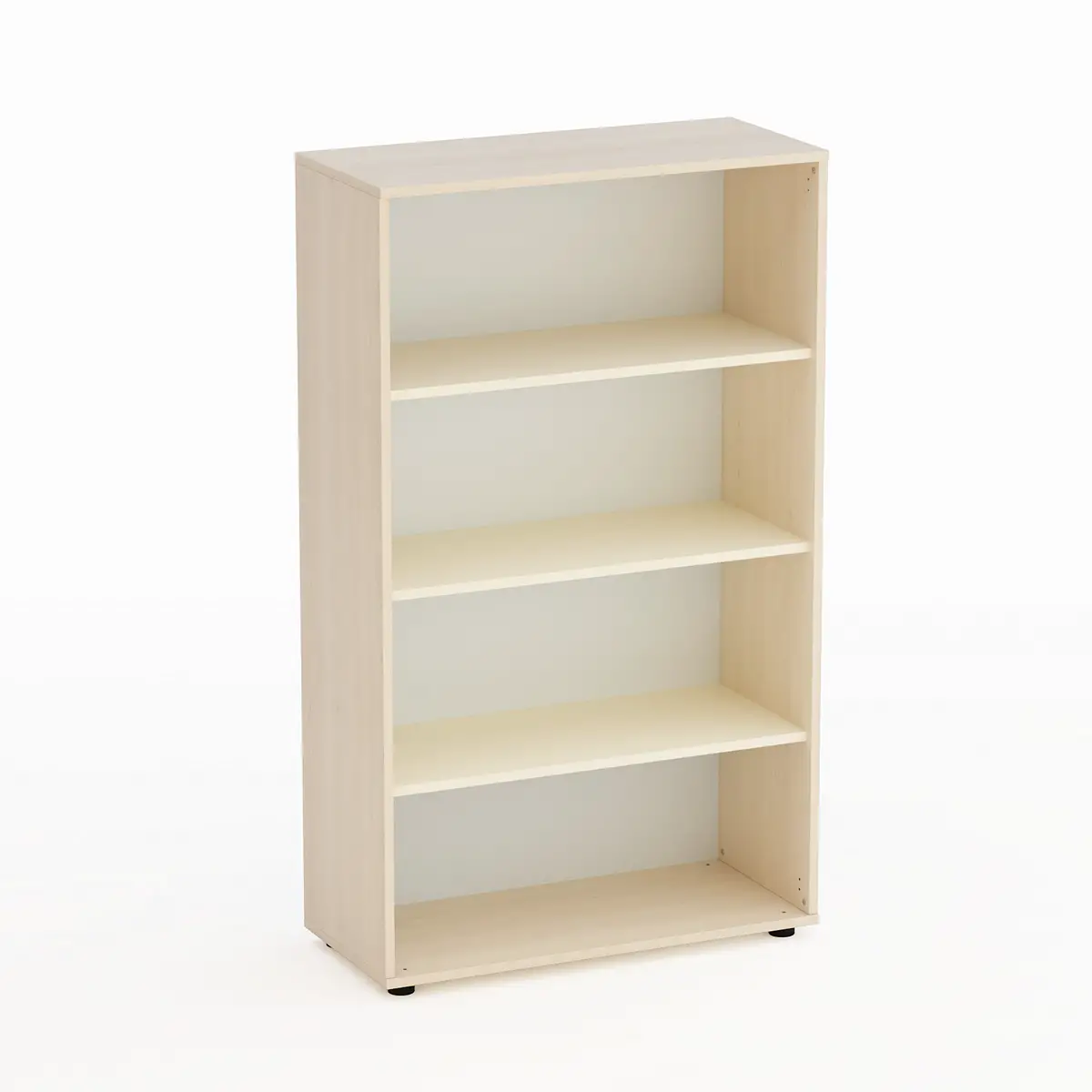 Mobile Kubò Betulla A Giorno H 150 cm Ripiani Magnolia - Conforme CAM - Arredo Nido e Infanzia