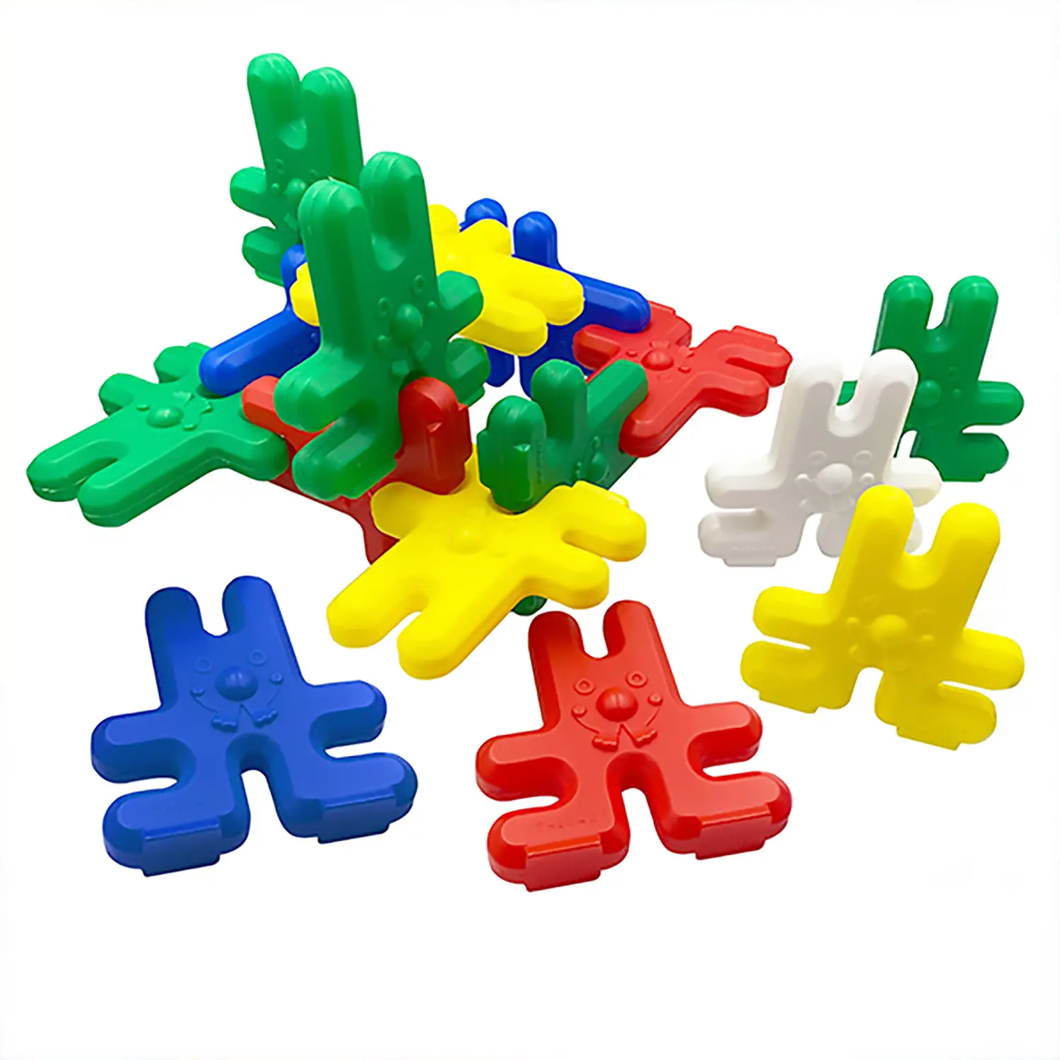 Costruzioni Conigli & Conigli 50 pezzi - Costruzioni in plastica