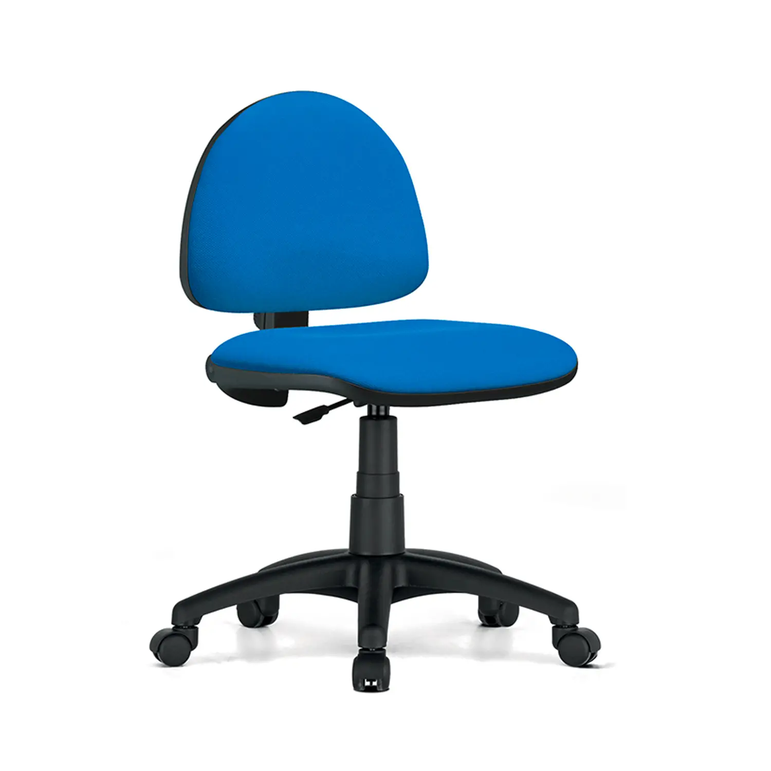 Poltrona Operativa Web Schienale Basso – Tessuto Azzurro | Conforme CAM - Arredo per l'ufficio