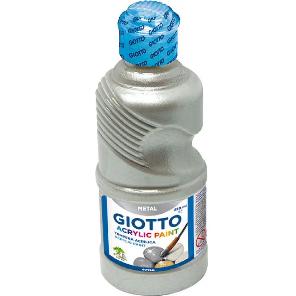 Tempera Acrilica Giotto 250 ml – Argento - Tempere