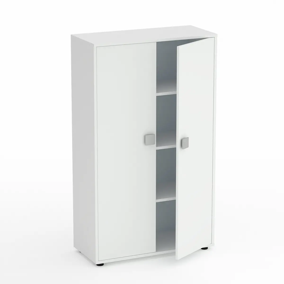 Mobile Scuola Kubò Bianco 2 Ante H 150 cm. Bianco - Conforme CAM - Arredo scuola dell'obbligo