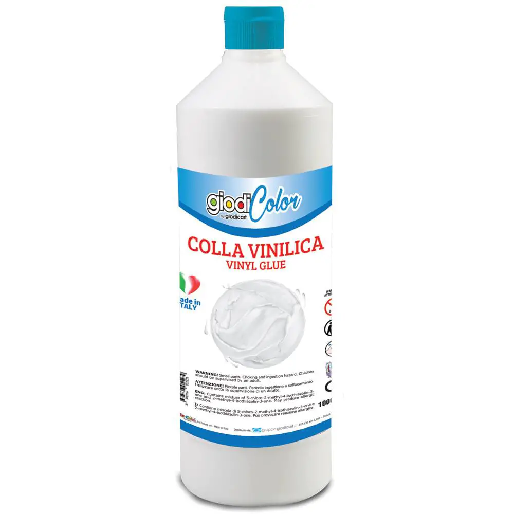 Colla Vinilica Giodikrea CE EN71 Nido e Infanzia 1 lt. - Nastri adesivi e colle
