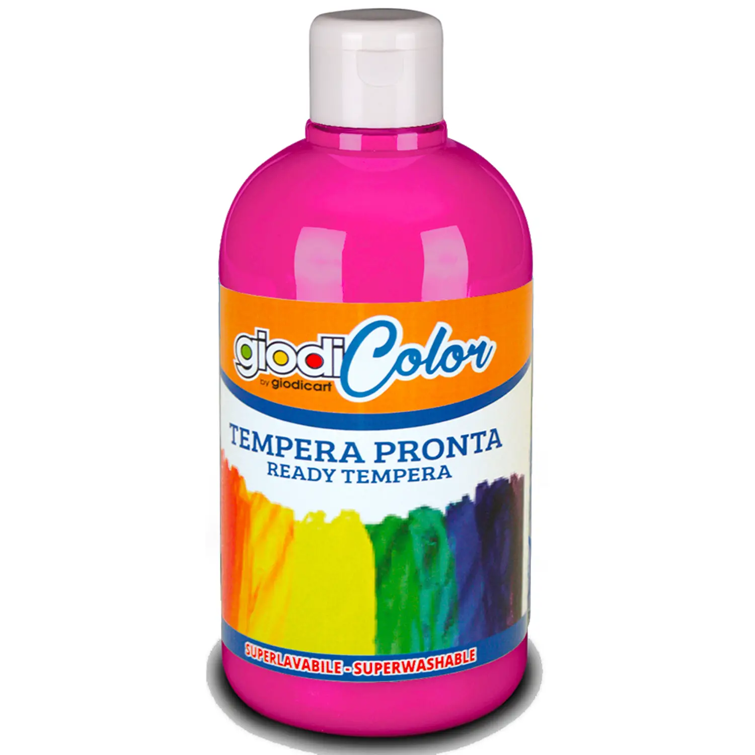 Colore a Tempera per Bambini Giodicolor 500 ml. Magenta - Tempere