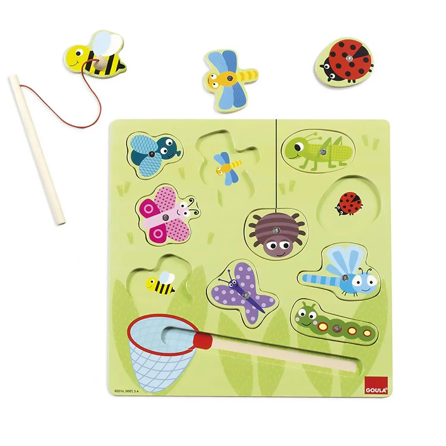 Gioco a Caccia di Insetti - costruzioni magnetiche
