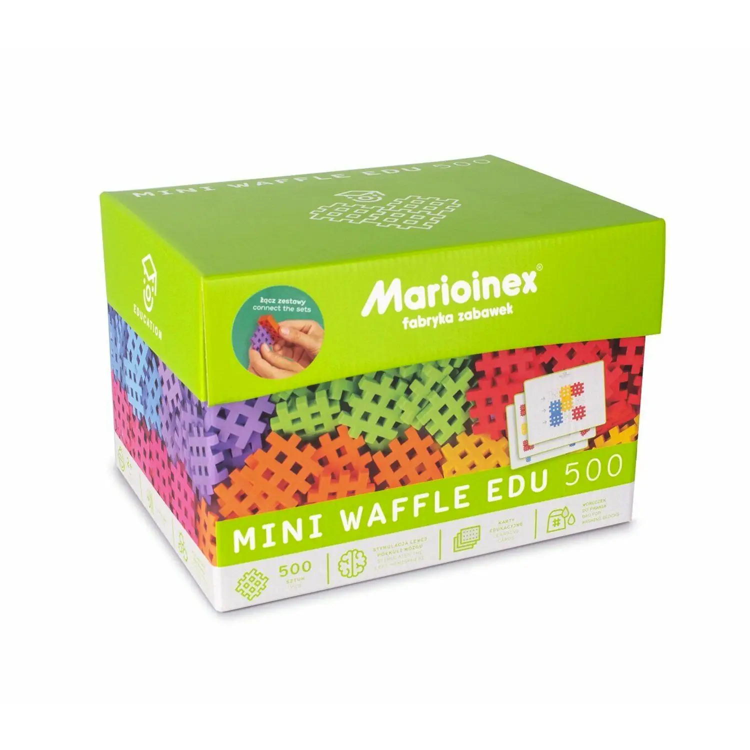 Costruzioni Mini Waffle Soft Touch 500 Pezzi - Costruzioni in plastica