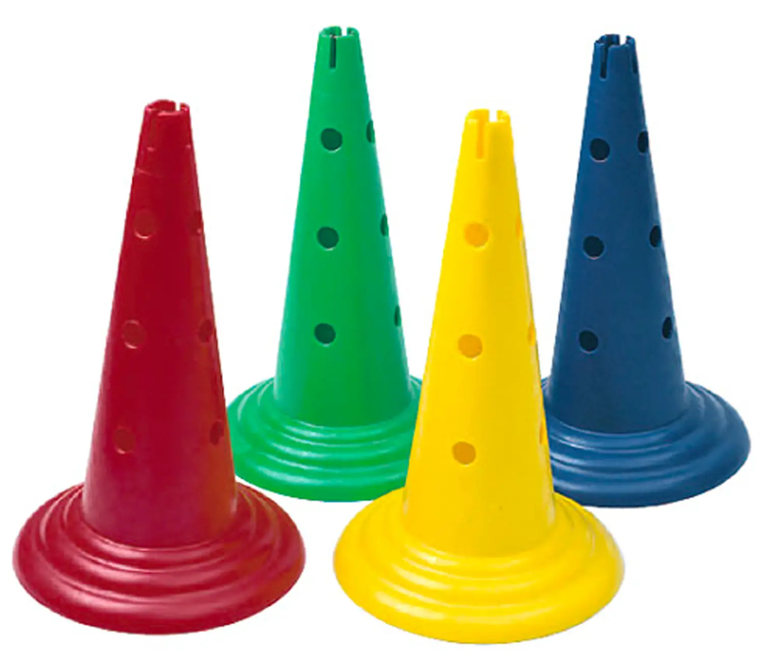 Coni Psicomotori a 12 Fori 30cm. 4Pezzi - Percorsi psicomotori