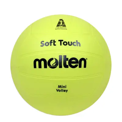 Pallone Mini Volley Molten PRBV-3 – Misura 4 (Consegnato Sgonfio) - Palle e palloni