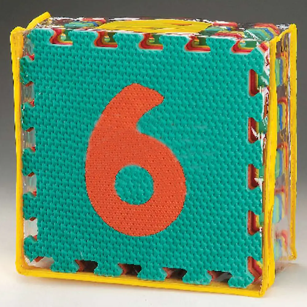 Puzzle Mat Numeri cm. 30x30 Elementi modulari in EVA - Tappeti per il gioco