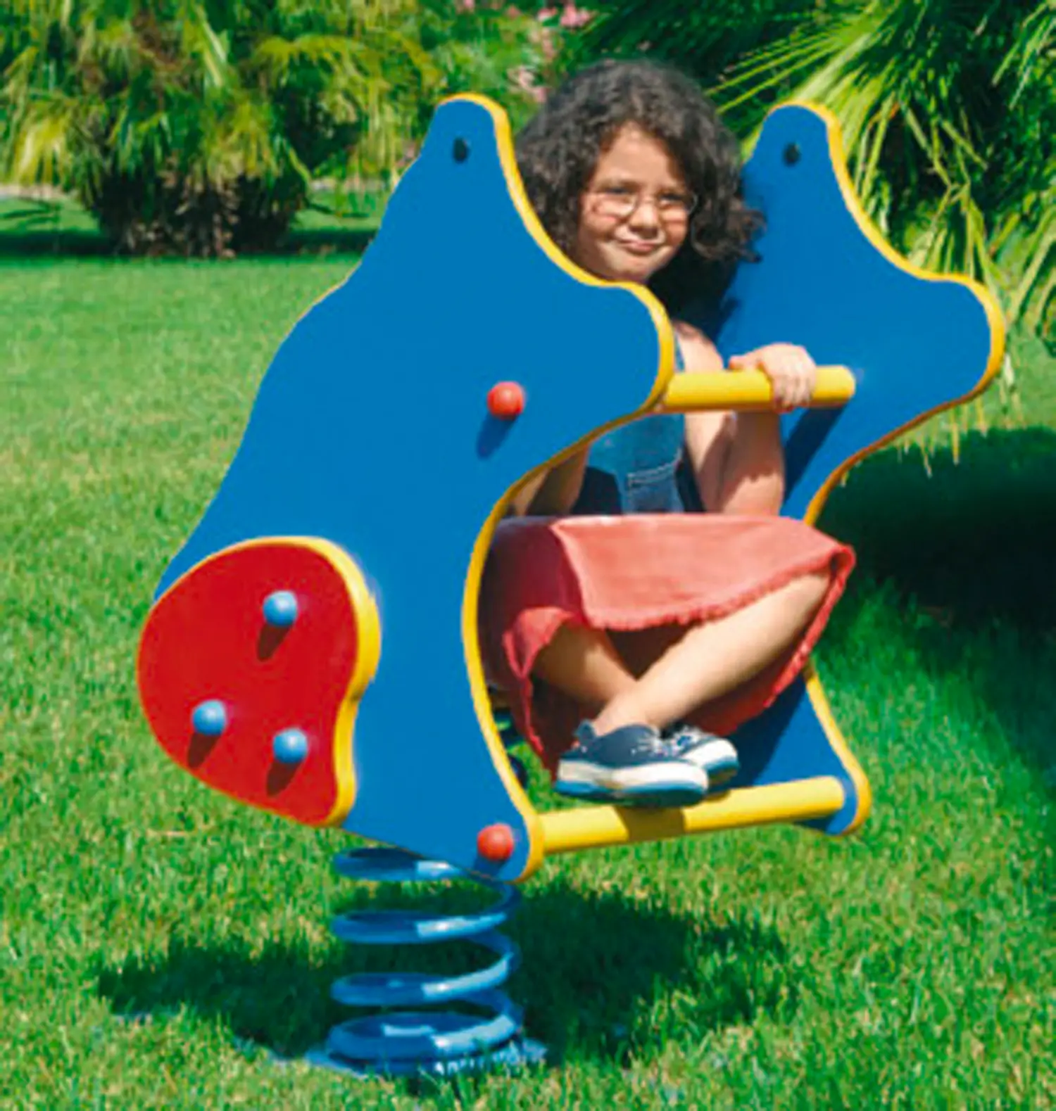 Gioco a Molla da Esterno Ranocchia – Giochi per Bambini 3-8 Anni - Giochi a molla