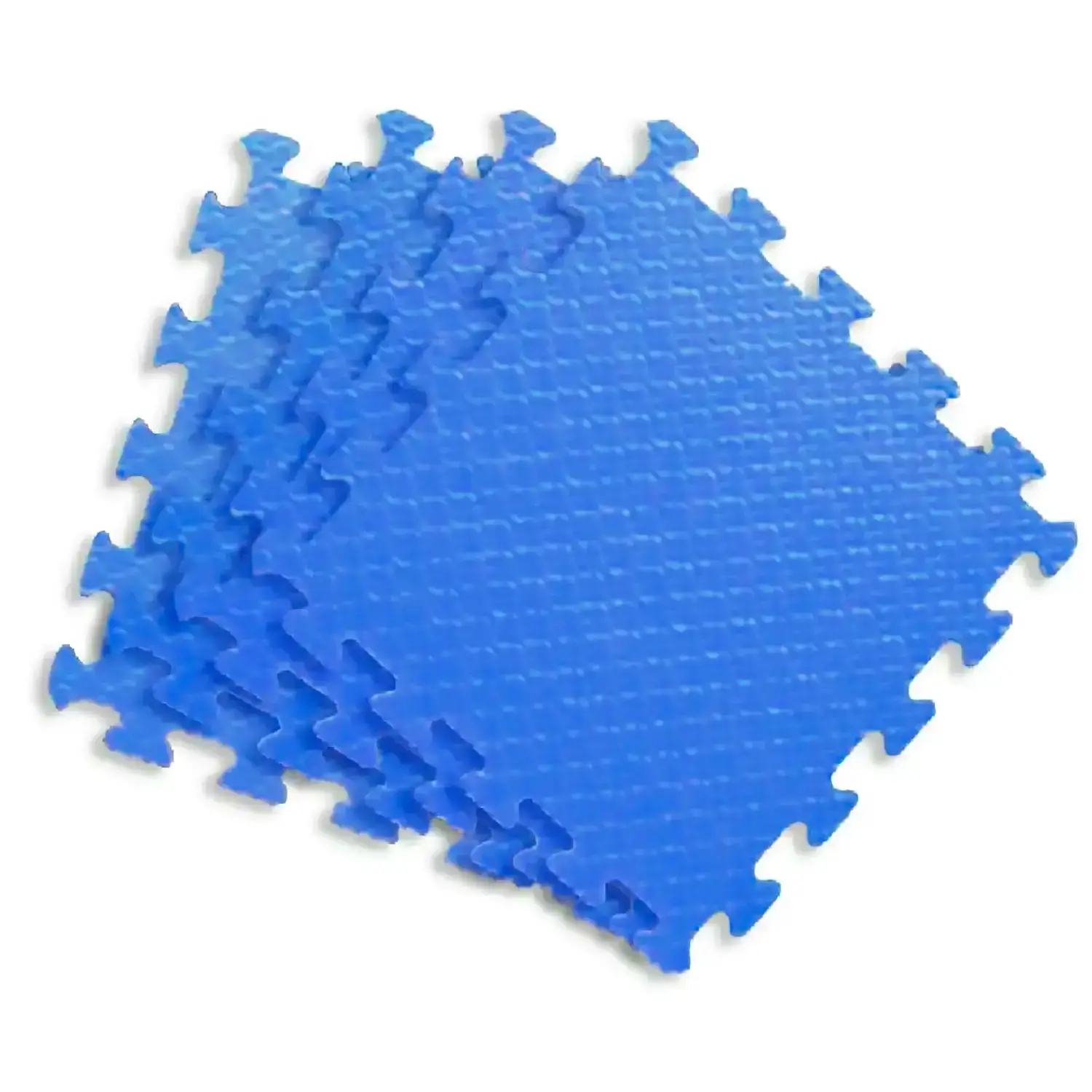 Maxi Tappeti Puzzle per Bambini Eva 120x120 cm - Set 4 Pezzi Blu - Tappeti per il gioco