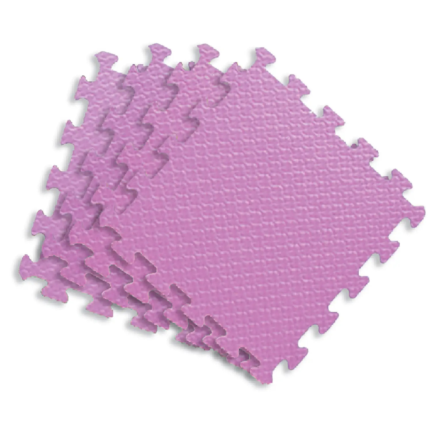 Maxi Tappeti Puzzle per Bambini Eva 120x120 cm - Set 4 Pezzi Glicine - Tappeti per il gioco