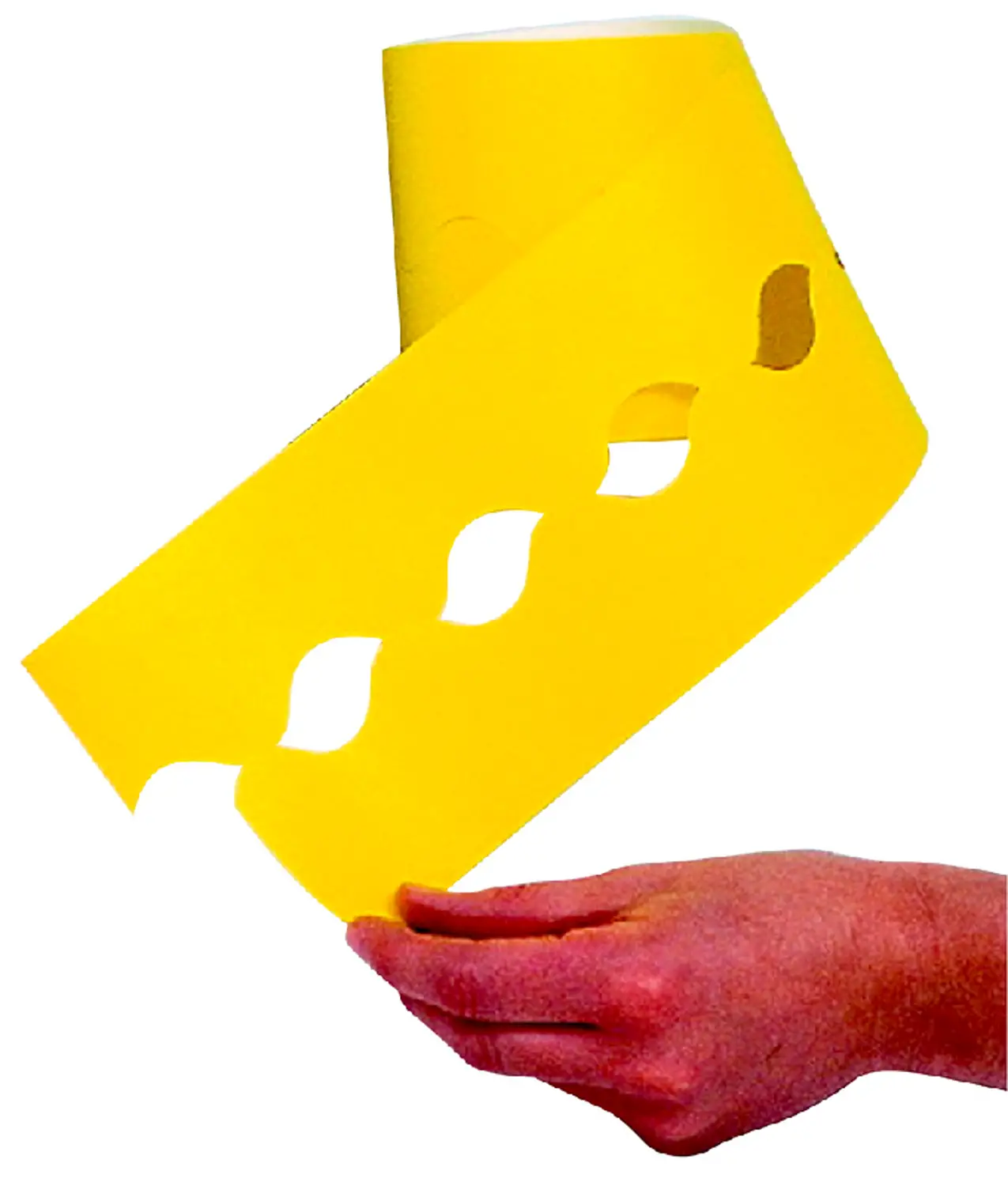 Bordo in Carta a Onde Giallo – Rotolo 15 m x 5,7 cm - Carta e cartoncino