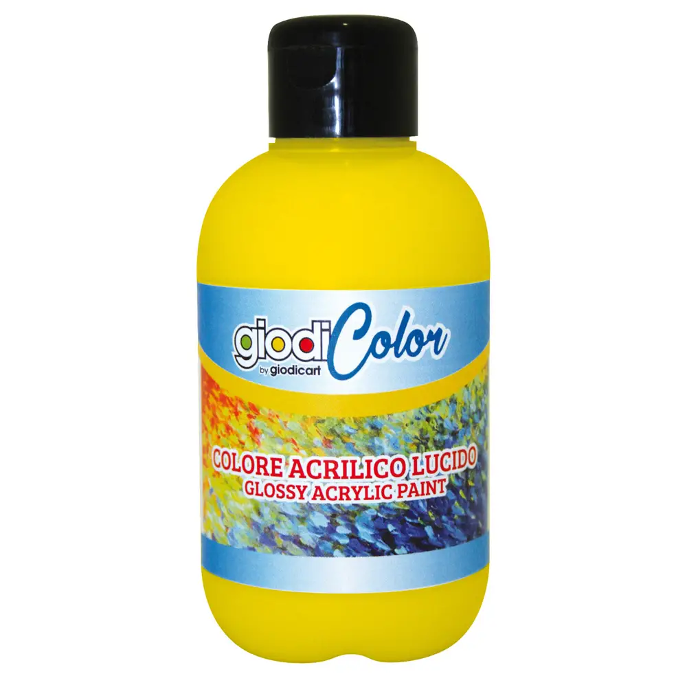 Tempera Acrilica Giodicolor 250 ml - Giallo - Tempere