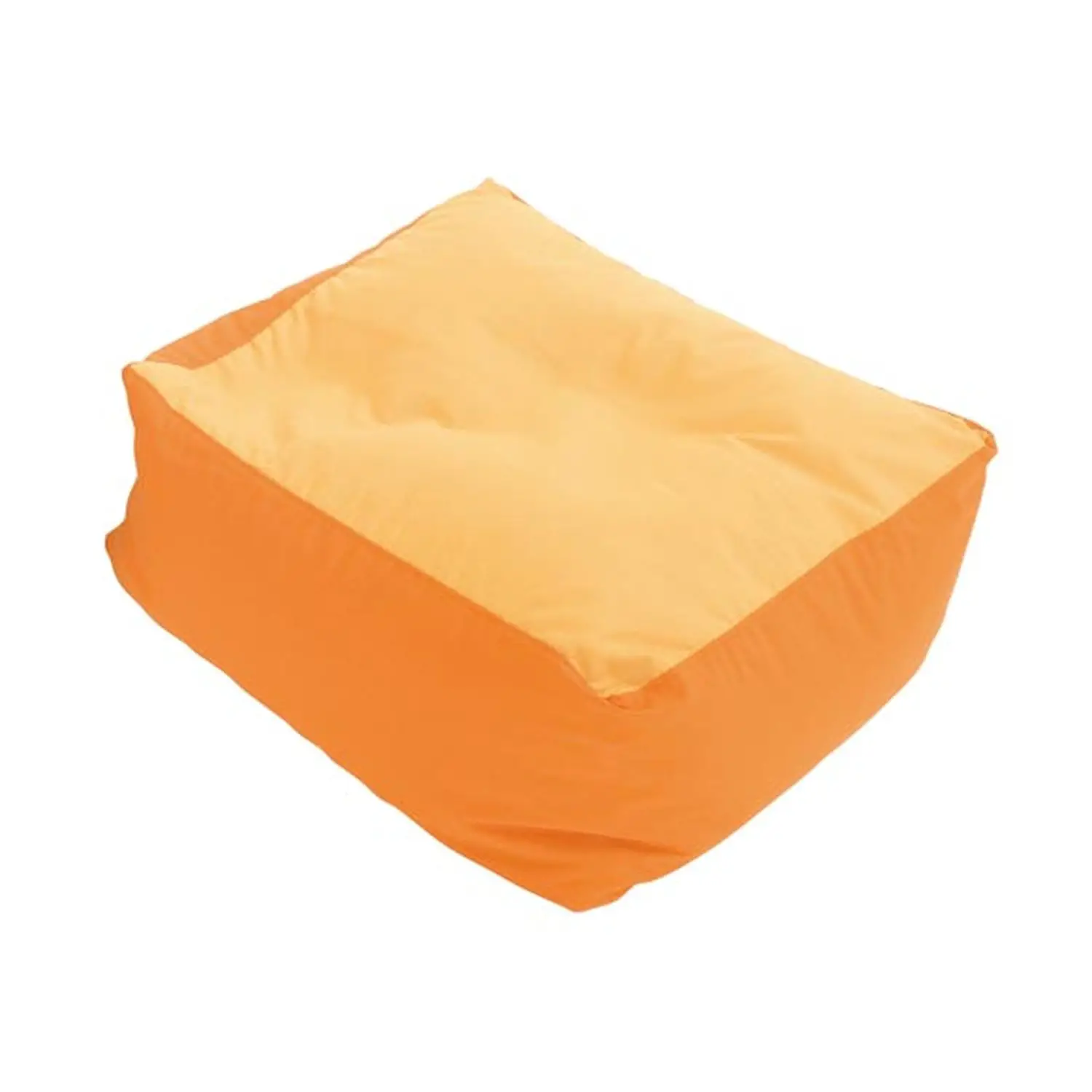 Cuscino Giodisoft Quadrato Giallo-Arancio – 60x60x30 cm - Cuscini e cuscinoni
