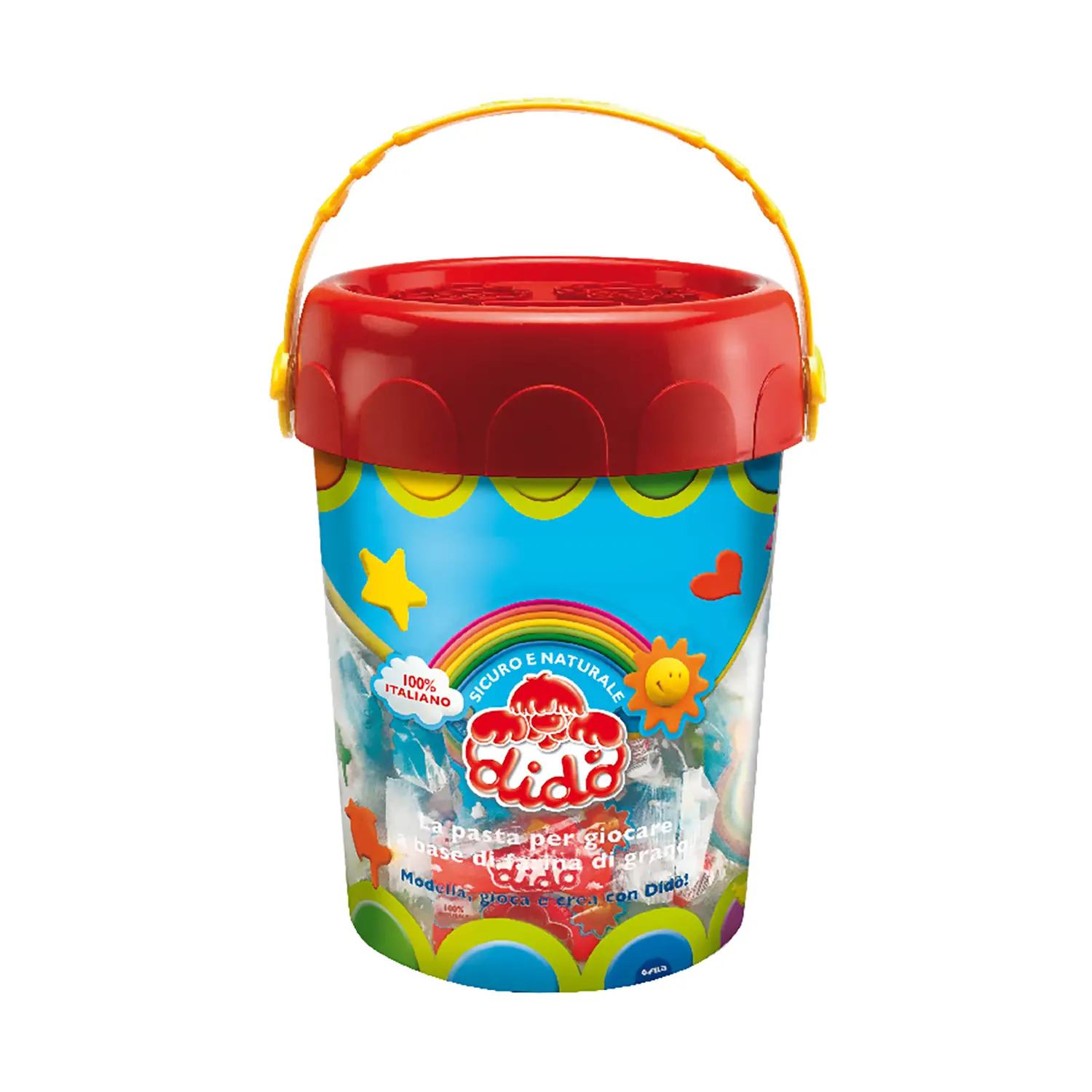 Didò School Salciciotti – Pasta Modellabile 100 Pezzi in 15 Colori - Paste per modellare