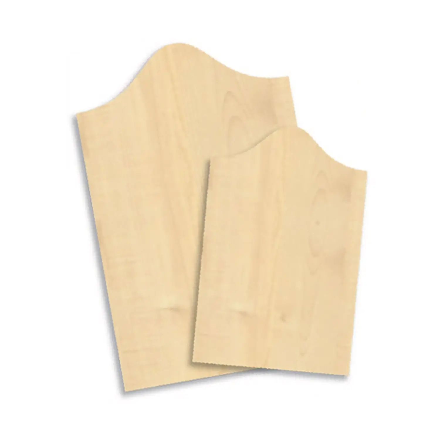 Piccolo Tagliere in Legno Naturale – 12 x 22 cm - Soggetti in legno