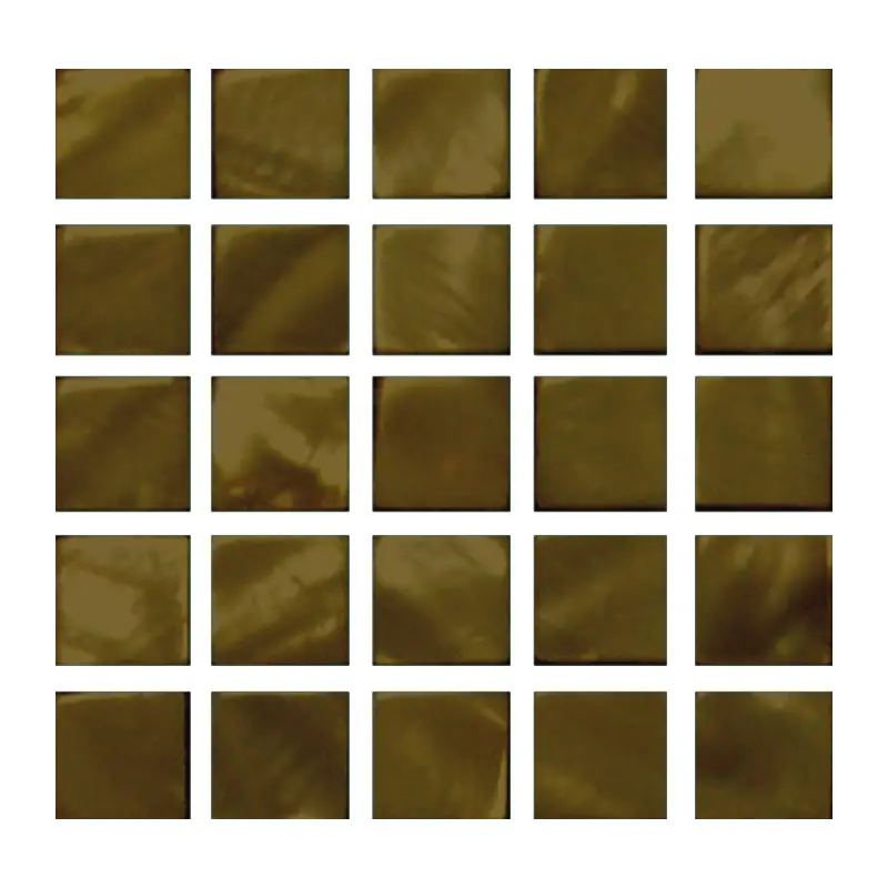Tessere Mosaico Marmorizzate – Colore Marrone - Mosaico e vetro