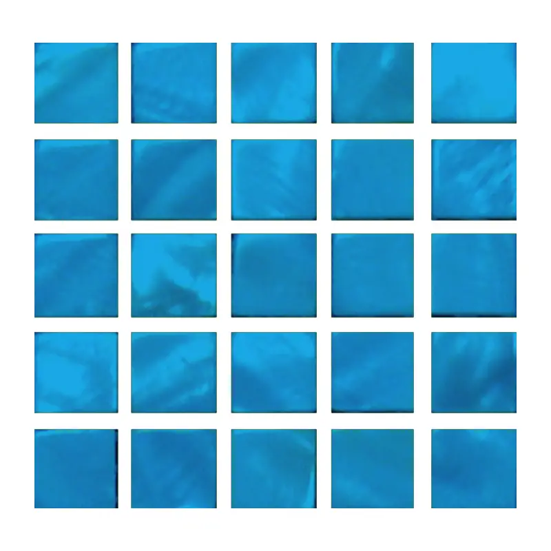 Tessere Mosaico Marmorizzate – Colore Celeste - Mosaico e vetro