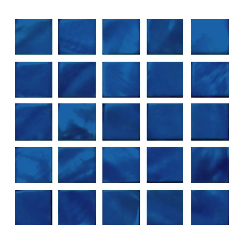 Tessere Mosaico Marmorizzate – Colore Blu - Mosaico e vetro