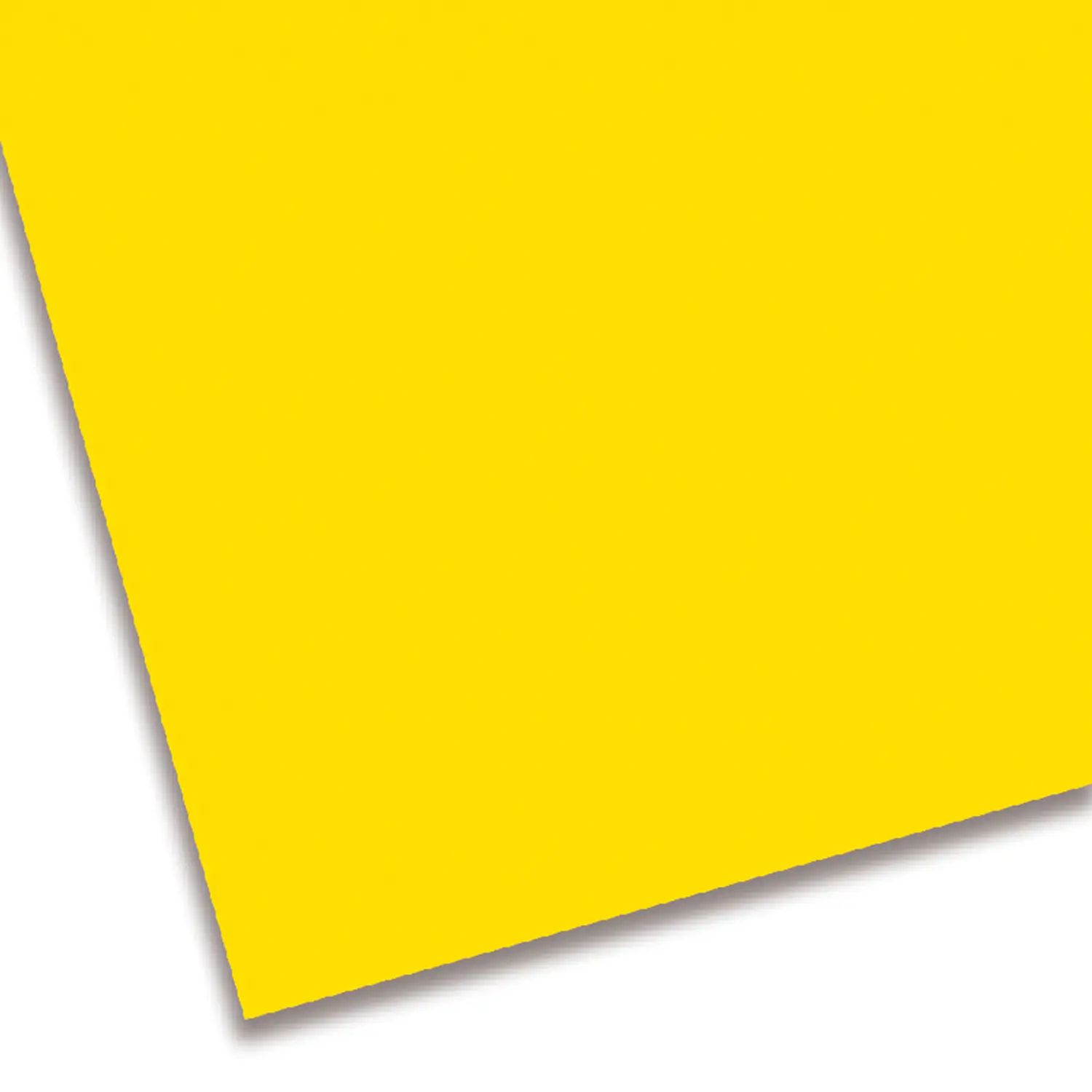 Cartoncino Colorato Premium Liscio cm. 50x70 Giallo - Carta e cartoncino