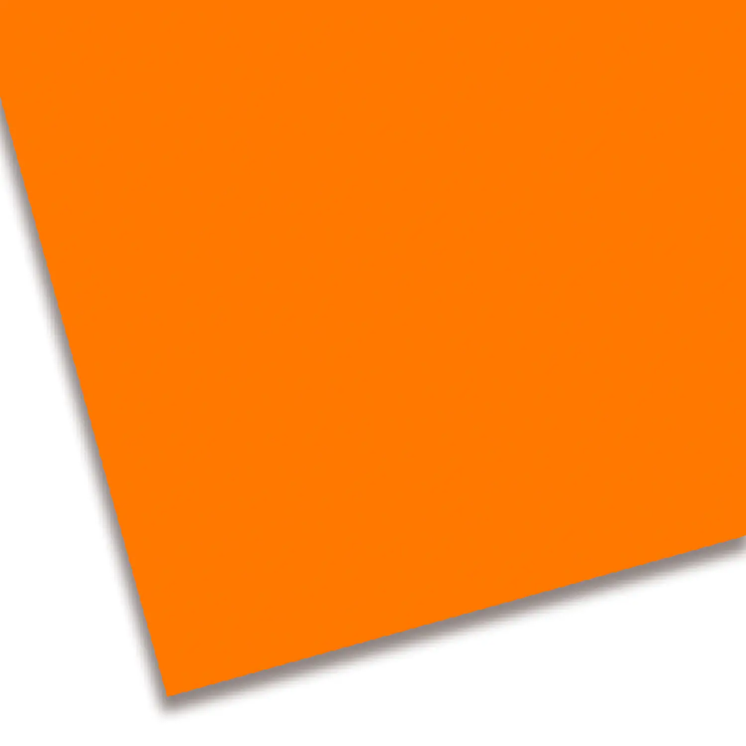 Cartoncino Colorato Premium Liscio – FSC, Colore Arancio, 70x100 cm - Carta e cartoncino