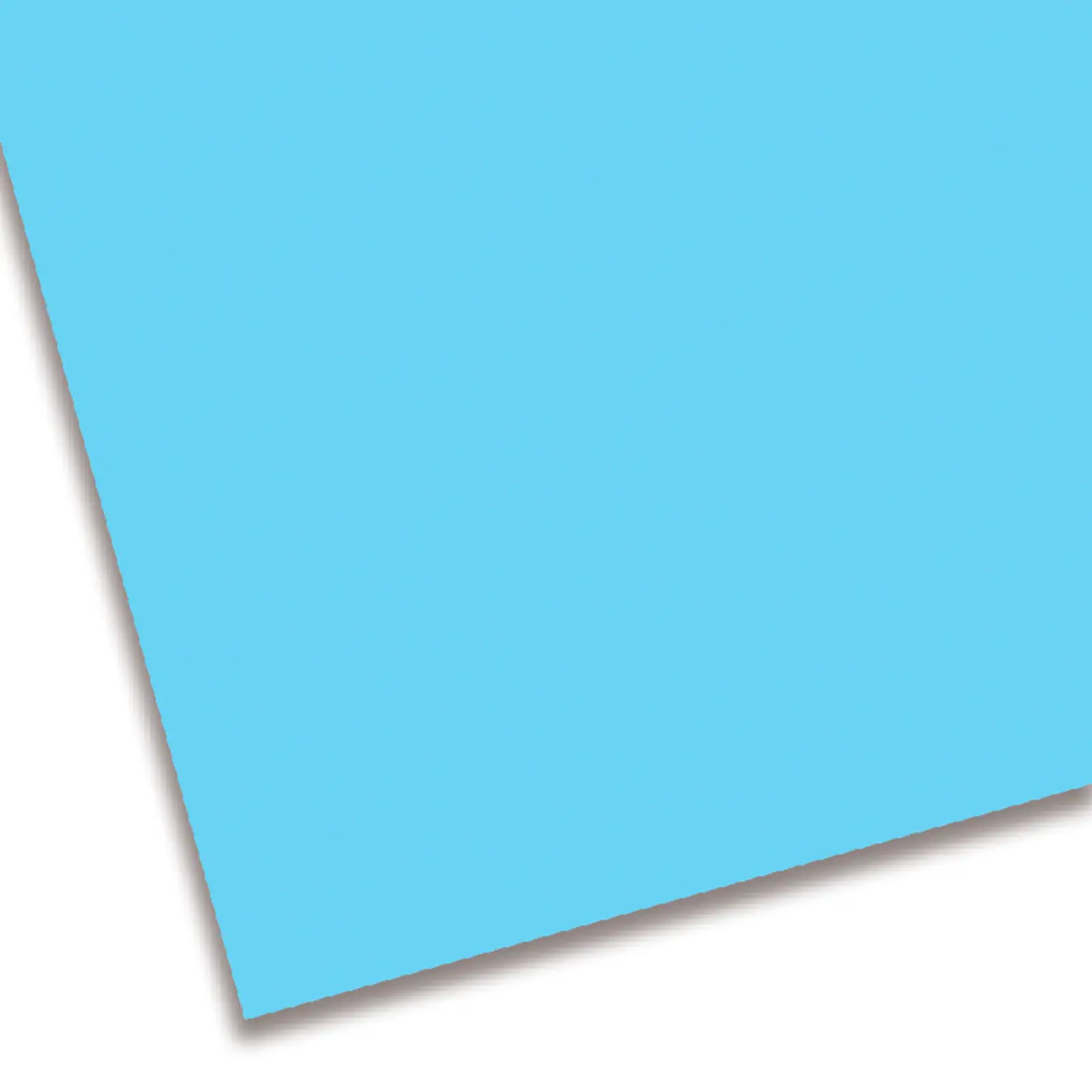 Cartoncino Colorato Premium Liscio – FSC, Colore Celeste, 70x100 cm - Carta e cartoncino