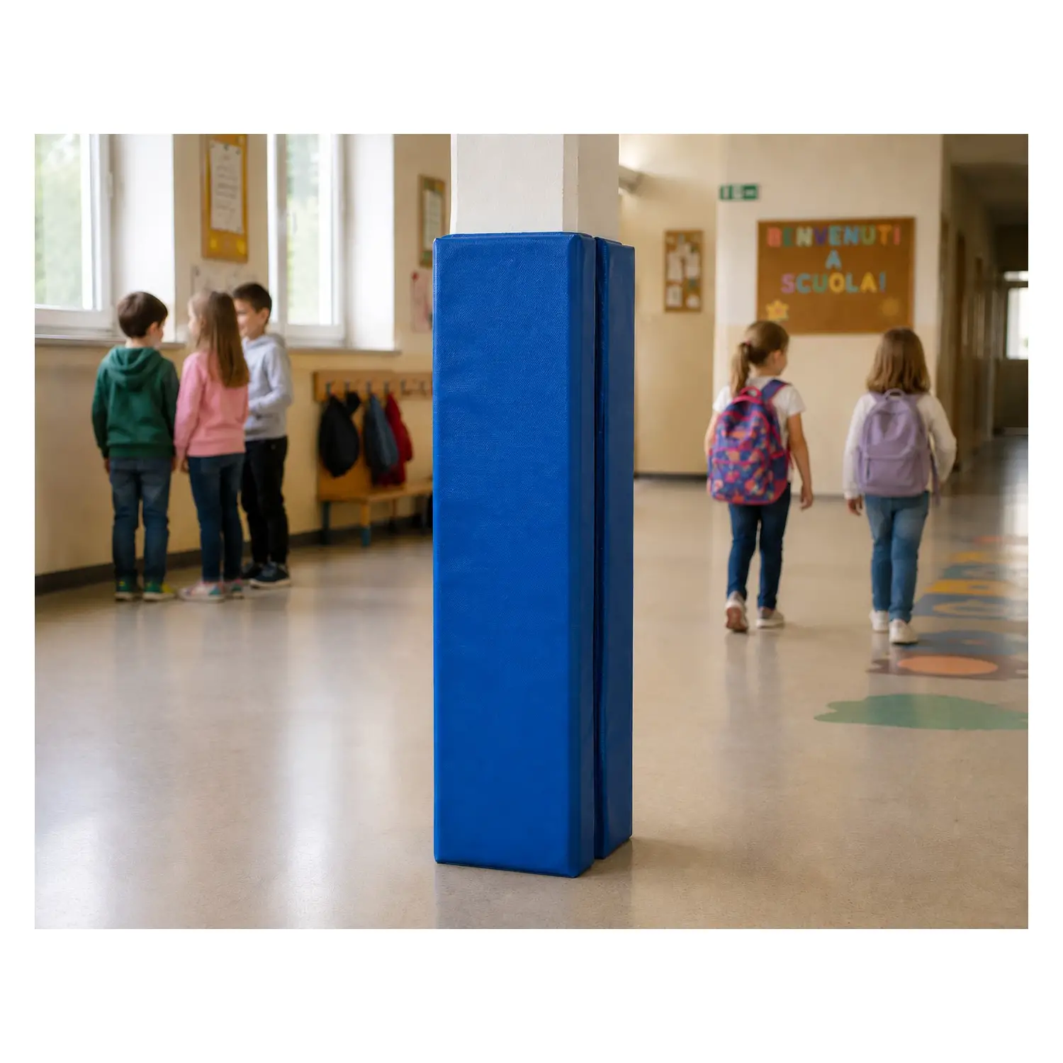Protezioni: Copricolonna Blu - Conforme CAM - Attrezzature sportive