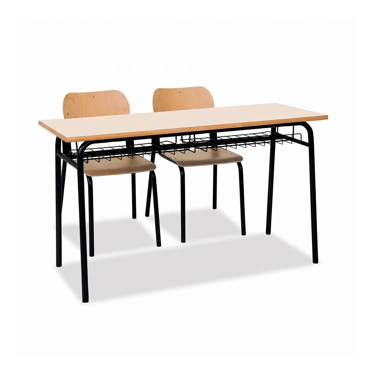 Banco Biposto 900 H 71 cm - Sottopiano in Lamiera – Secondaria di Primo Grado - CAM - Arredo scuola dell'obbligo