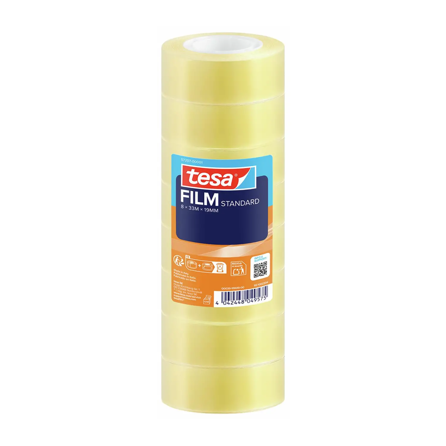 Nastro Adesivo Trasparente Alta Qualità, Rotolo mm 19x33 mt. - Nastri adesivi e colle
