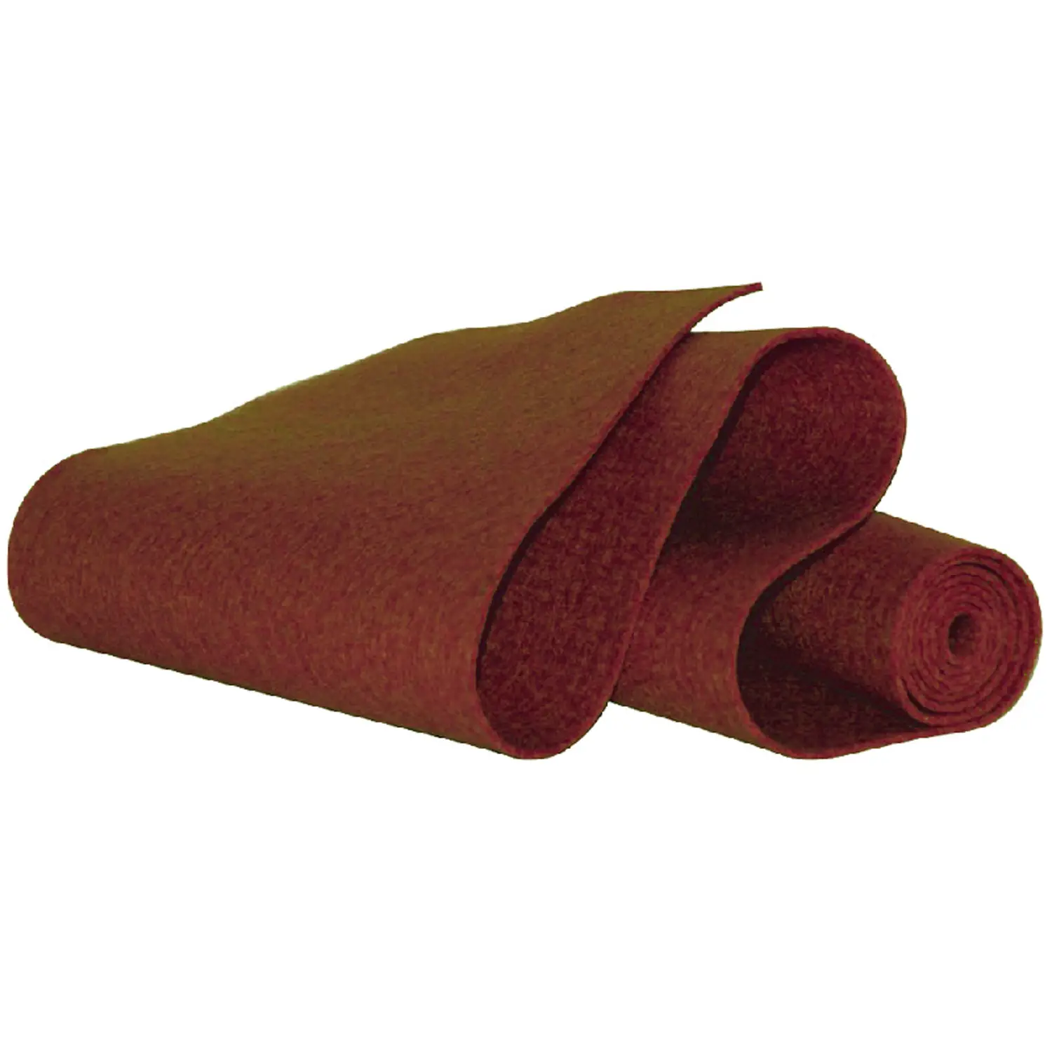 Panno Lenci in Rotolo 45 cm x 5 m - Marrone - Tessuti e stoffe