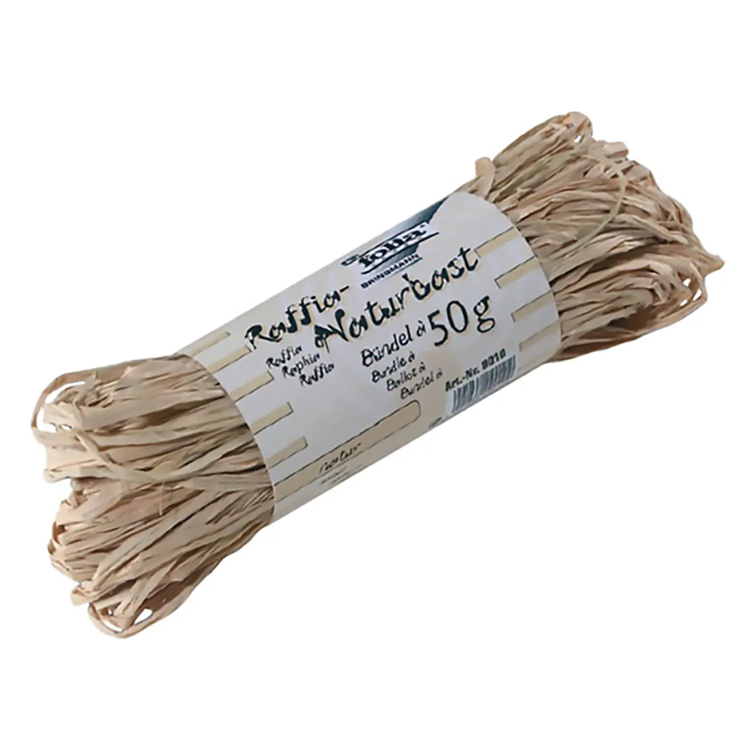 Raffia Vegetale Naturale 50gr – Materiale Biodegradabile - Rafia, nastri e cordoncini