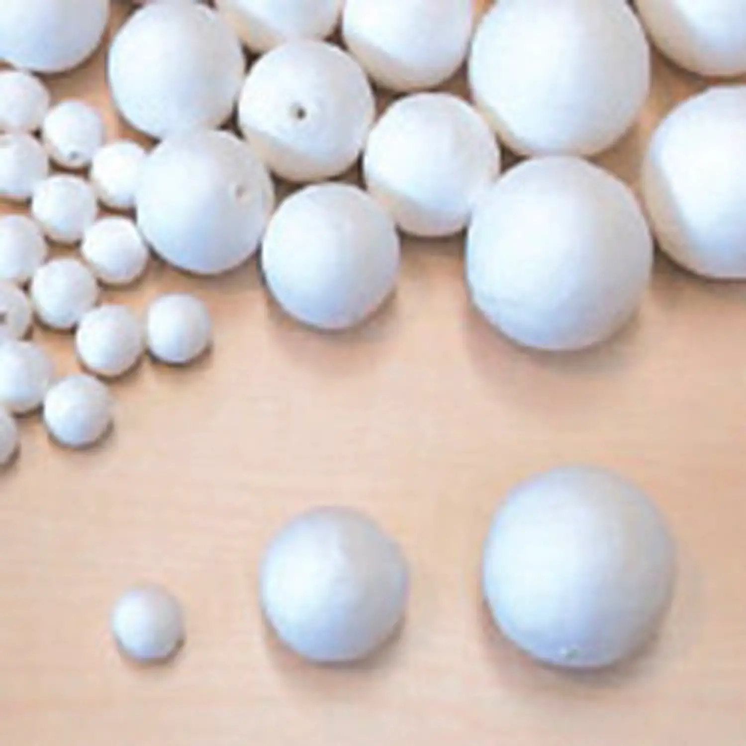 Sfere in Cellulosa 40 mm – Palline Decorative per Lavoretti Creativi - 20 Pezzi - Cellulosa Plastica Polistirolo
