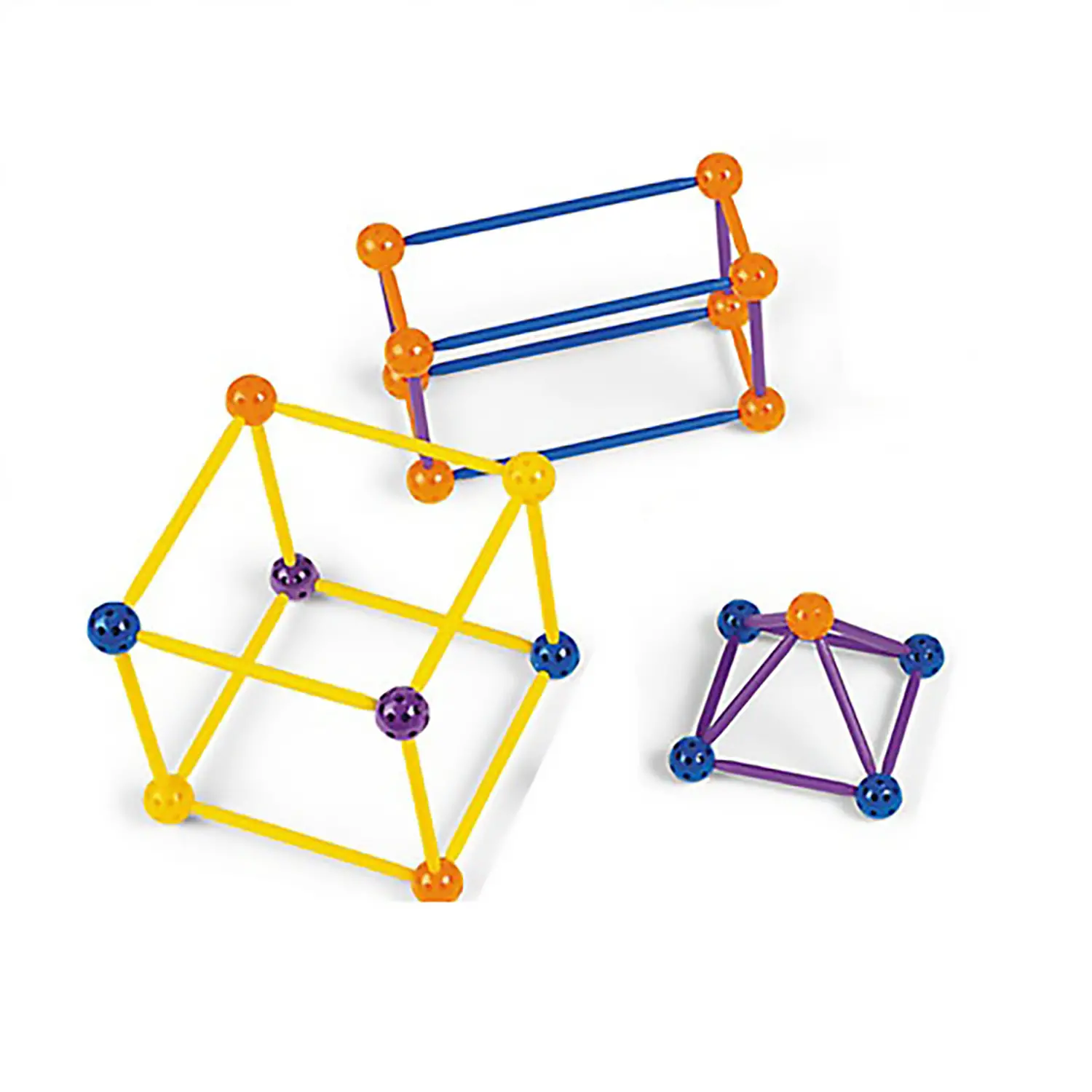 Costruiamo Aree e Volumi Starter Set 330 Elementi - Geometria