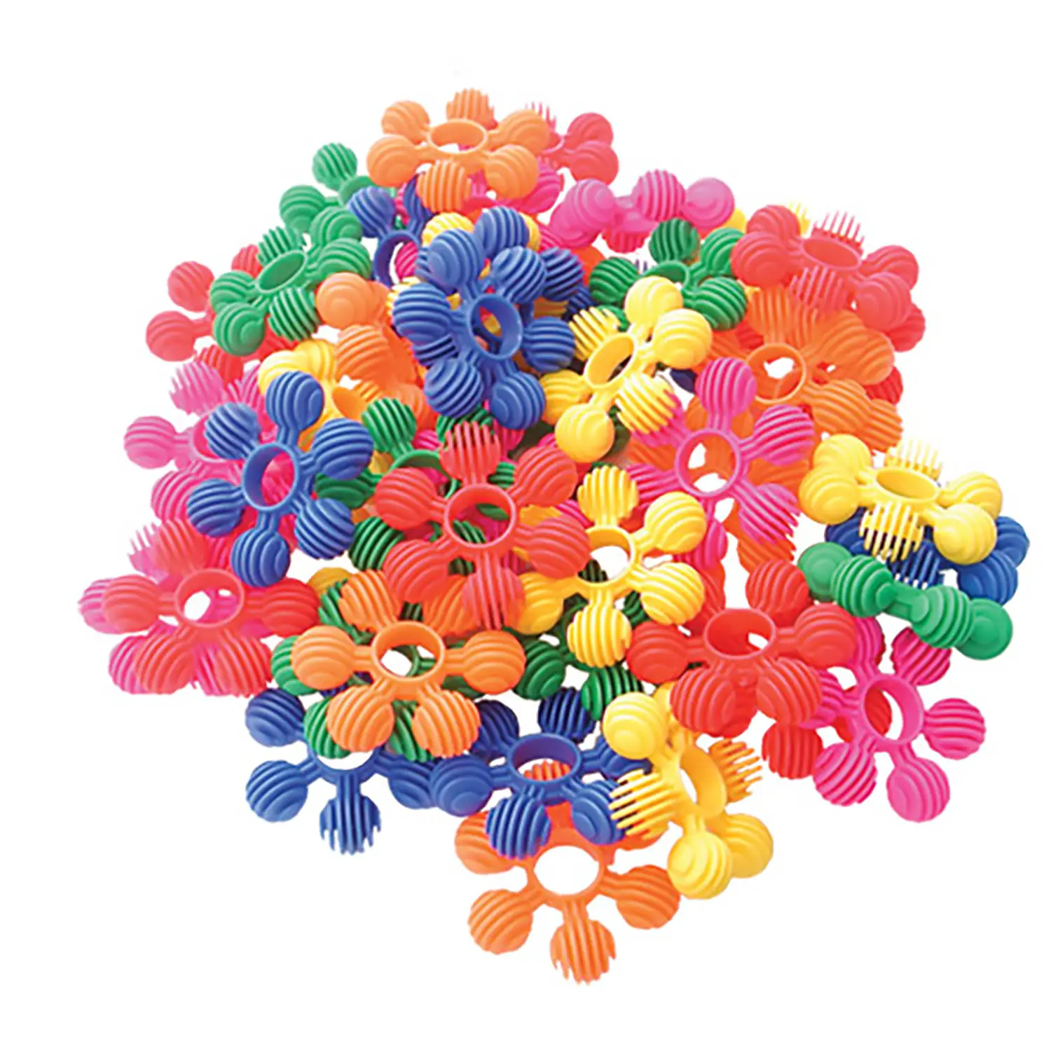 Incastri a Stella Pezzi 80 - Costruzioni in plastica