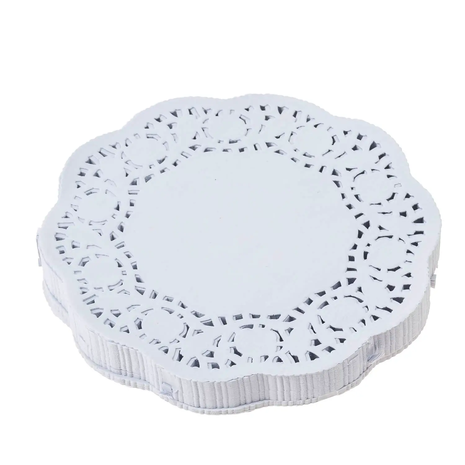 Centrini di Carta Bianchi – 16 cm - 250 Pezzi - Applicazioni e decori