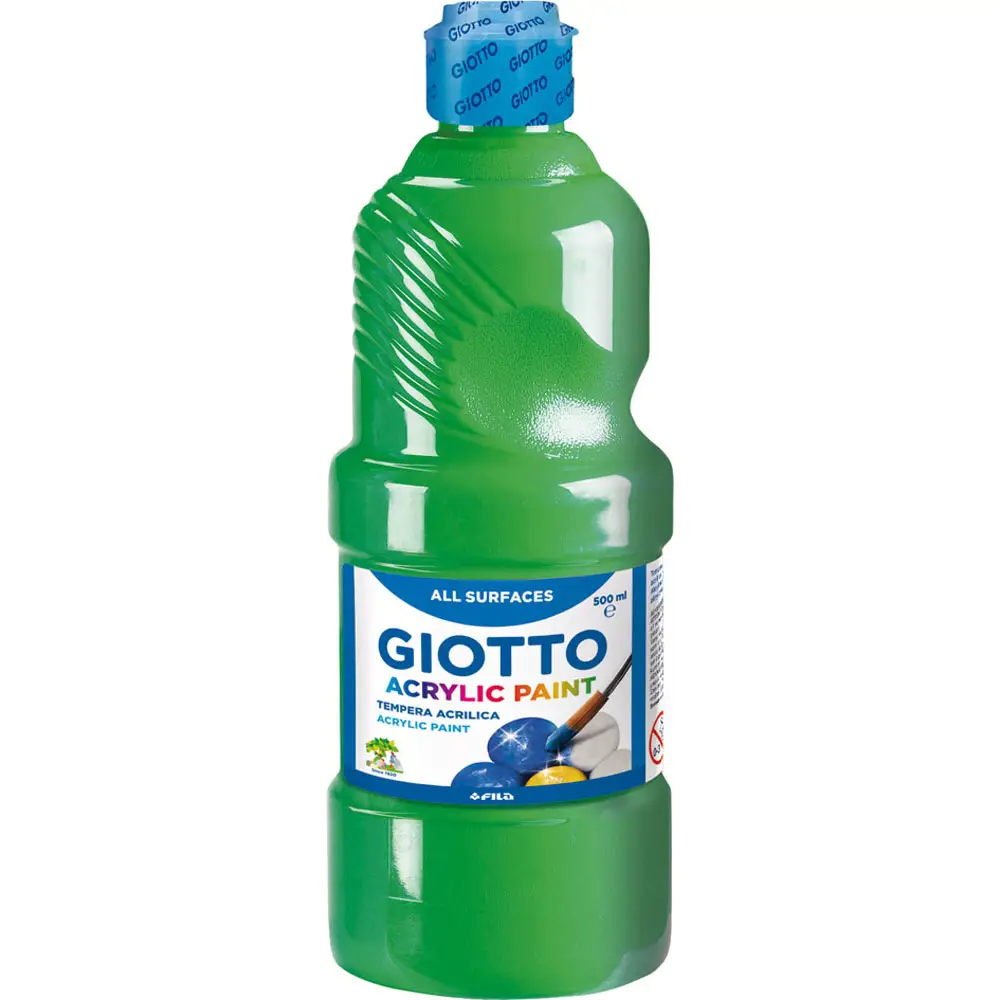Tempera Acrilica Giotto 500 ml – Verde - Tempere