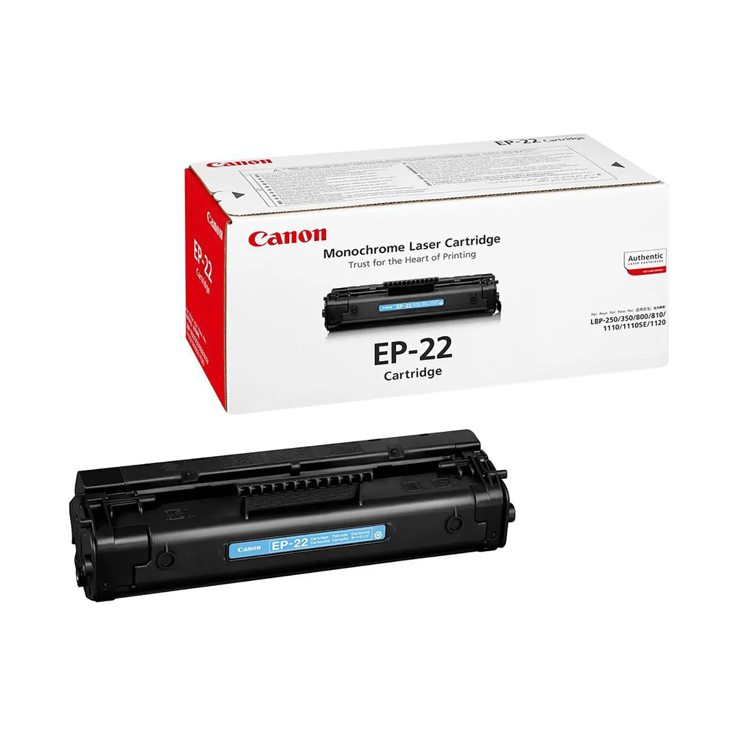 Canon Toner Nero Originale EP-22 per Stampanti Laser Canon LBP 800 e LBP 810 - consumabili