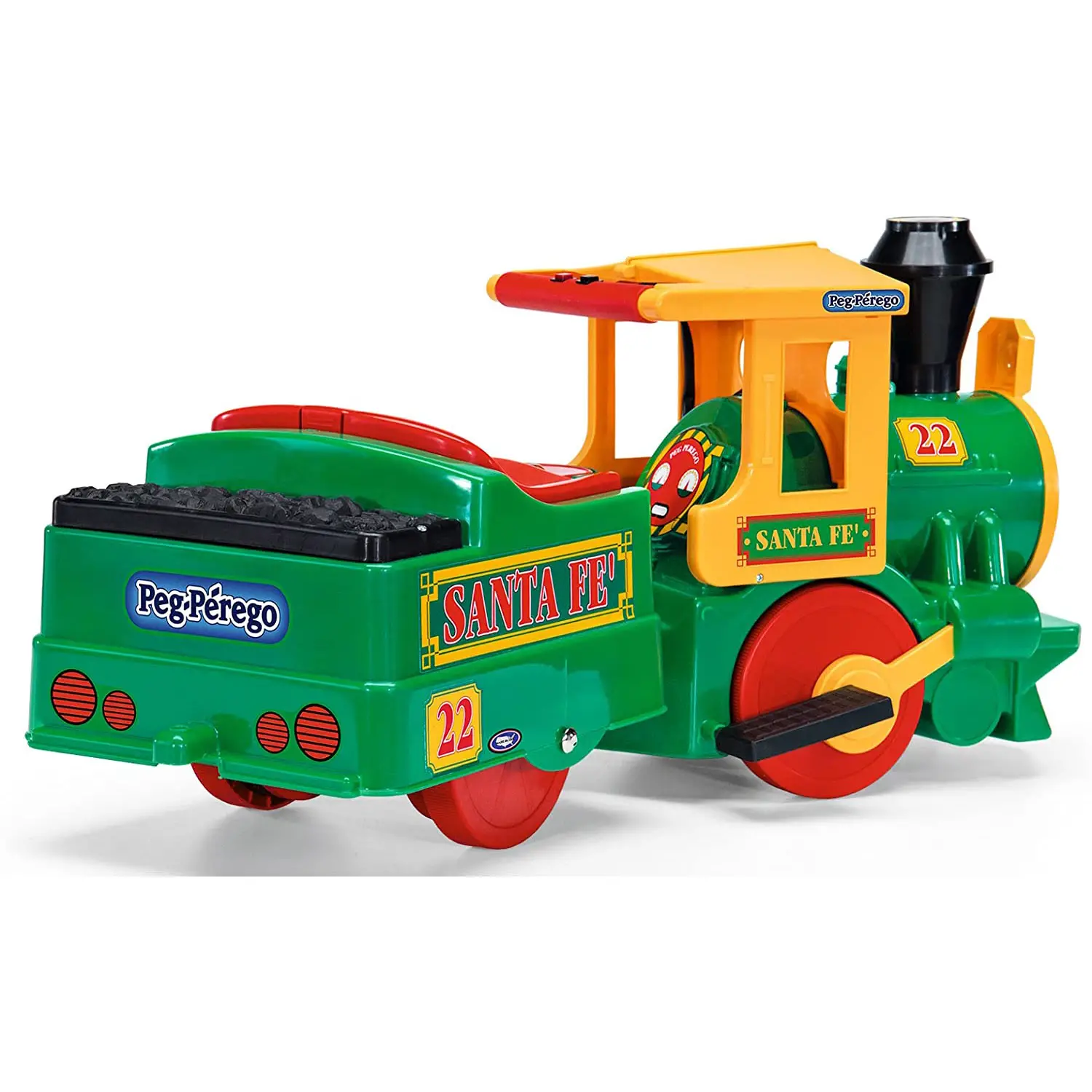 Peg Perego Santa Fé Train - Trenino Elettrico Cavalcabile - moto