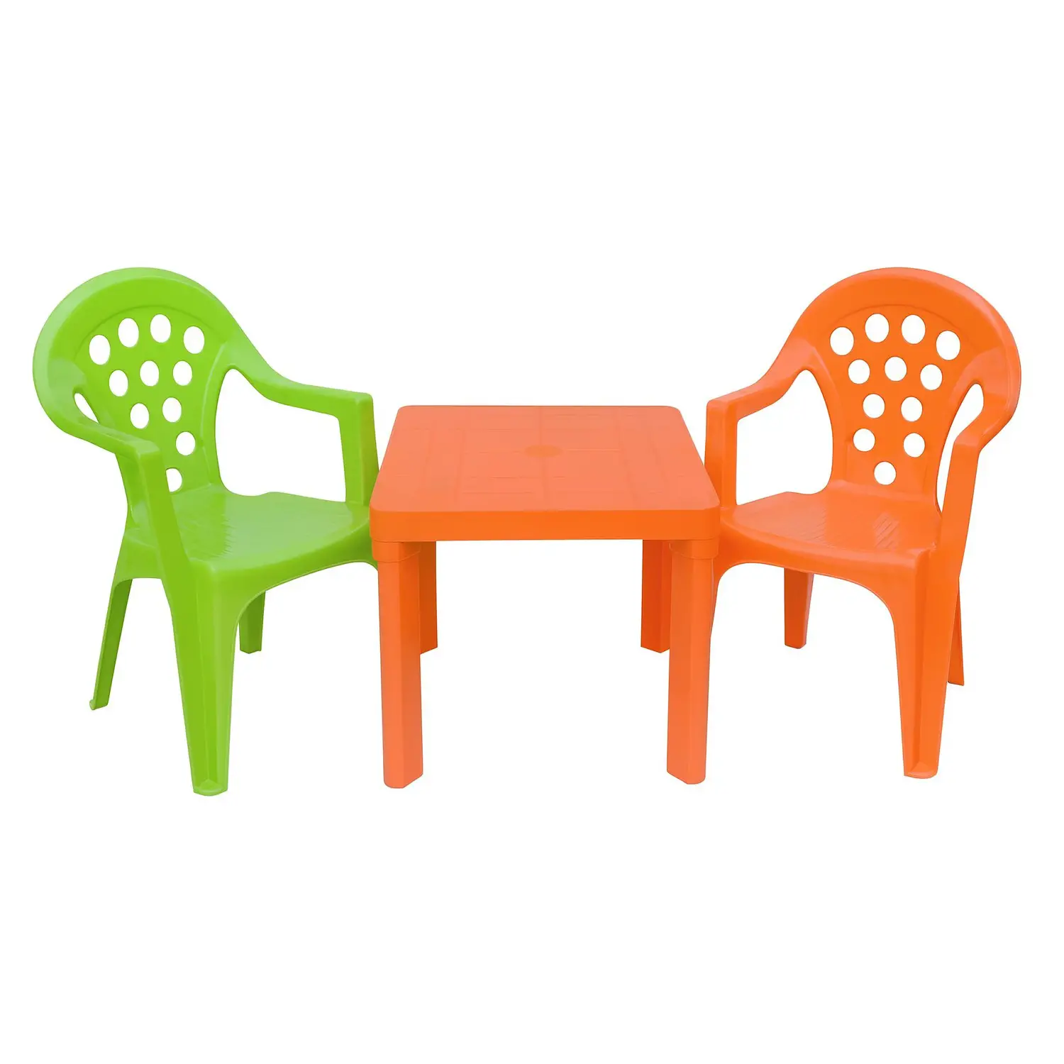 Baby Lulù Set 3 Pezzi, Tavolino e 2 Sedie, Colori Assortiti - tavoli gioco