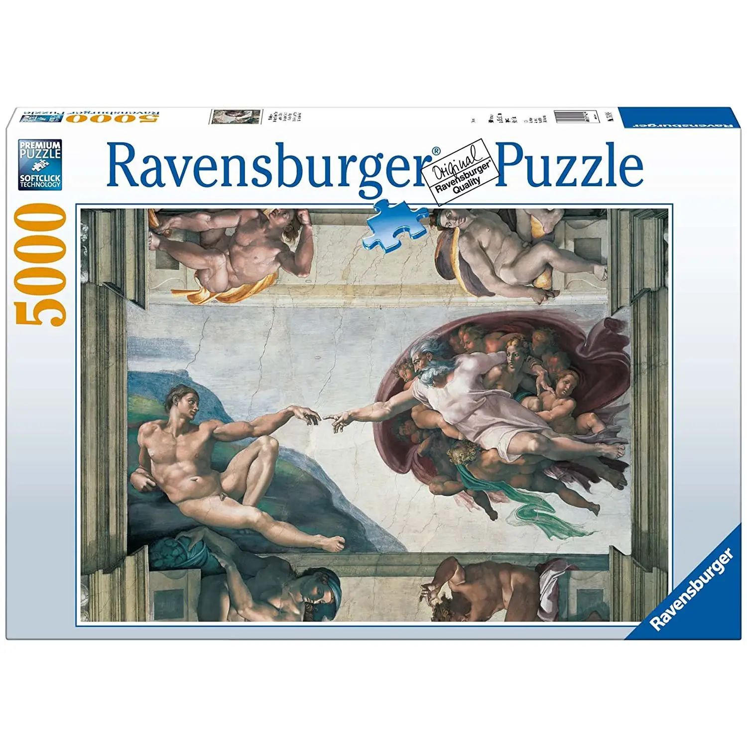Puzzle 5000 Pezzi Creazione di Adamo - puzzle adulti