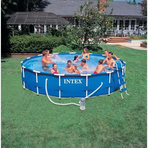 PISCINA FRAME CM.457X91 CON POMPA, SCALA E TELO - piscine gonfiabili