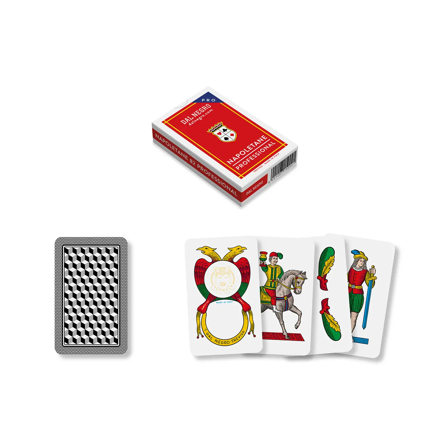 Carte Napoletane n.82 Plastica Dal Negro 15002 - giochi di società